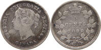 CANADA 5 CENTS 1893 Victoria 1837-1901 S 158.98 元  ＋  58.49 元 运费