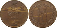 NORWAY 5 ÖRE HAAKON VII. 1905-1957 -