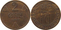 NORWAY 2 ÖRE HAKON VII. 1905-1957 -