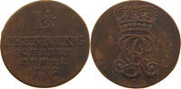 BRAUNSCHWEIG CALENBERG HANNOVER 1 1/2 PFENNIG GEORGE III. 1760-1820 -
