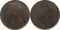 HONG KONG CENT 1877 Victoria 1837-1901 SS 502.48 元  ＋  58.54 元 运费