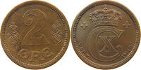 DENMARK 2 ÖRE Christian X. (1912-1947) -