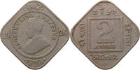 INDIA BRITISH 2 ANNAS George V. (1910-1936) -