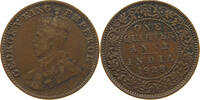 INDIA BRITISH 1/4 ANNA George V. (1910-1936) -