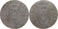 NORWAY 2 SKILLING Christian VII. (1766-1808) -