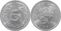 TUNISIA 5 MILLIEMES -