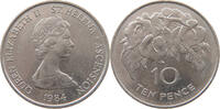 ST. HELENA 10 PENCE Elizabeth II. (1952-2022) -