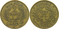 TUNISIA 2 FRANCS -