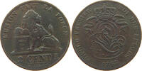 BELGIUM 2 CENTIMES Leopold I. (1831-1865) -