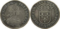 FRANCE 1/12 ECU 1644 A Louis XIV. (1643–1715) SS- 669.38 元  ＋  58.49 元 运费