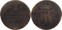 HESSEN KASSEL HELLER Friedrich I. 1730-1751. -