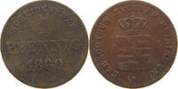 SACHSEN MEININGEN PFENNIG Bernhard Erich Freund (1803-1866) -