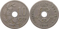BELGIUM 10 CENTIMES Leopold II. 1865-1909 -