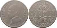 HAITI 20 CENTIMES 1907 S 108.77 元  ＋  58.49 元 运费