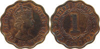 HONDURAS CENT 1967 Elizabeth II. (1952-2022) VZ 108.77 元  ＋  58.49 元 运费