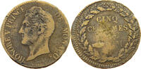 MONACO 5 CENTIMES Honorius V. (1819-1841) -