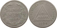 NICARAGUA 5 CENTAVOS -