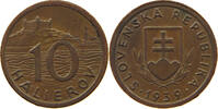 SLOVAKIA 10 HALIEROV -