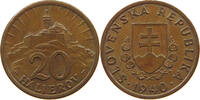 SLOVAKIA 20 HALIEROV -