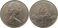 ST. HELENA 25 PENCE Elizabeth II. (1952-2022) -