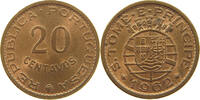 ST. THOMAS AND PRINCE 20 CENTAVOS -