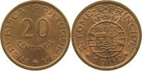 ST. THOMAS AND PRINCE 20 CENTAVOS -