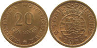 ST. THOMAS AND PRINCE 20 CENTAVOS -