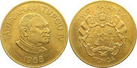 TONGA 2 PAANGA COMMONWEALTH 1970 GOLD PLATED -