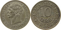 DENMARK 10 ÖRE Frederik VIII. (1906-1912) -