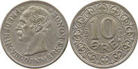 DENMARK 10 ÖRE Frederik VIII. (1906-1912) -