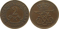 DENMARK 2 ÖRE 1907 Frederik VIII. (1906-1912) SS 117.24 元  ＋  58.54 元 运费