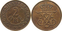 DENMARK 2 ÖRE 1907 Frederik VIII. (1906-1912) SS 117.24 元  ＋  58.54 元 运费