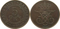 DENMARK 5 ÖRE 1907 Frederik VIII. (1906-1912) SS 192.45 元  ＋  58.49 元 运费