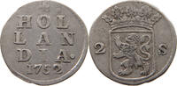 NETHERLANDS HOLLAND 2 STUIVERS -