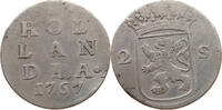 NETHERLANDS HOLLAND 2 STUIVERS -