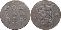 NETHERLANDS HOLLAND 2 STUIVERS -
