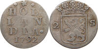 NETHERLANDS HOLLAND 2 STUIVERS -