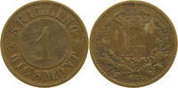 DENMARK SKILLING Christian IX. (1863-1906) -