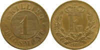 DENMARK SKILLING Christian IX. (1863-1906) -
