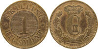 DENMARK SKILLING Christian IX. (1863-1906) -