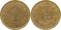DENMARK SKILLING Christian IX. (1863-1906) -