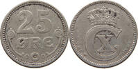 DENMARK 25 ÖRE Christian X. (1912-1947) -