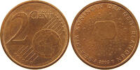 NETHERLANDS 2 CENTS DOUBLE STRUCK HEAD MINTING ERROR -