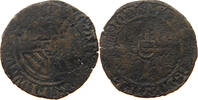 NETHERLANDS BRABANT DOUBLE MITE DOUBLE MITE Charles Quint (1506-1555) BRABANT -