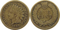 UNITED STATES OF AMERICA CENT 1862 INDIAN HEAD S 167.34 元  ＋  58.49 元 运费