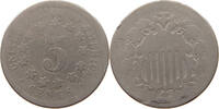 UNITED STATES OF AMERICA NICKEL SHIELD -