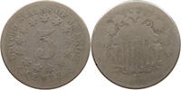 UNITED STATES OF AMERICA NICKEL SHIELD -