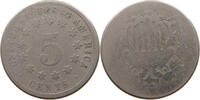UNITED STATES OF AMERICA NICKEL SHIELD -