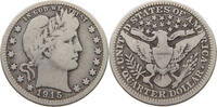 UNITED STATES OF AMERICA QUARTER BARBER -
