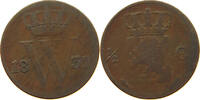 NETHERLANDS 1/2 CENT 1832 WILLEM I. 1815-1840 S 167.34 元  ＋  58.49 元 运费